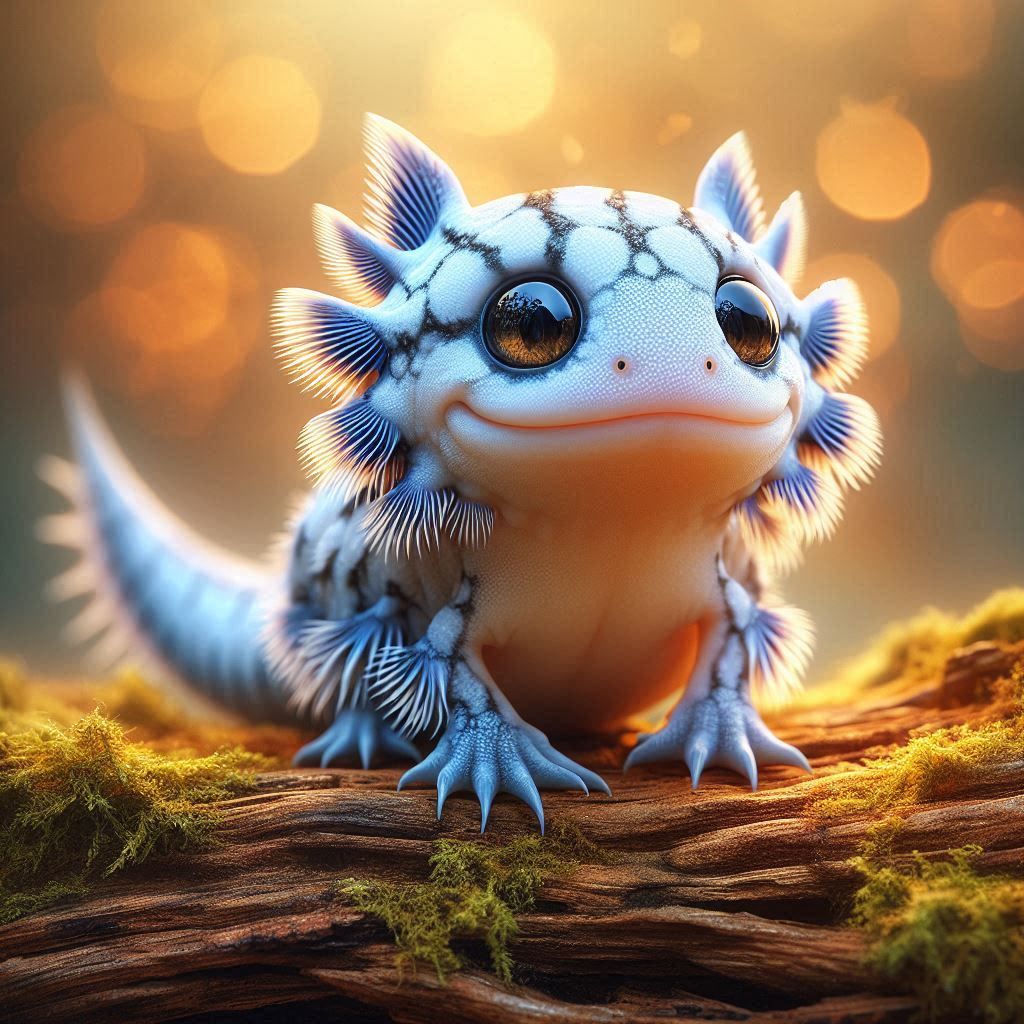 Adorable lil alien type creature