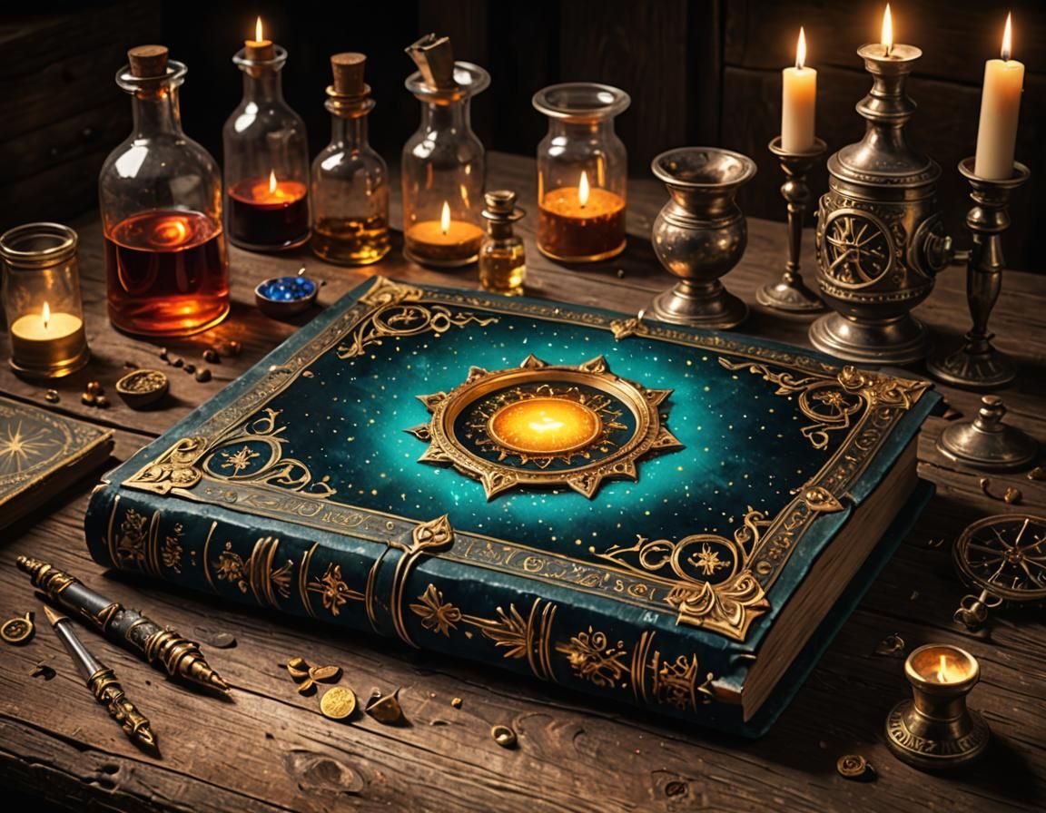 Alchemy book  by @DeliaPeabody