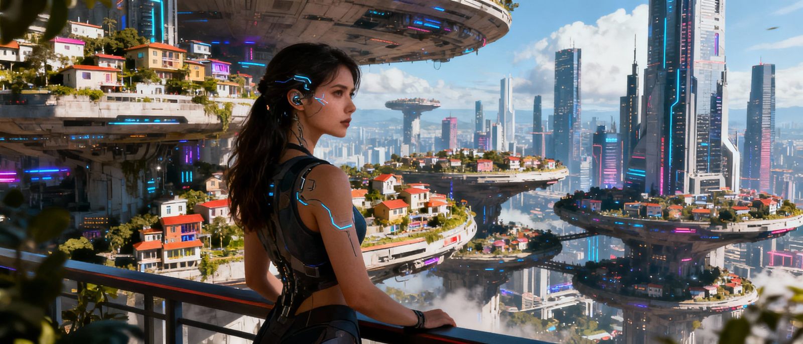 Vertical Cities of the Future  by @Cheshyr Pontchartrain