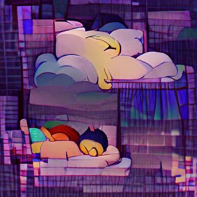 Sleeping in