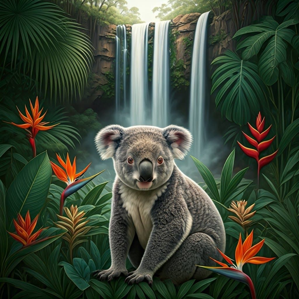 פרח גן עדן ומפלים מהממים