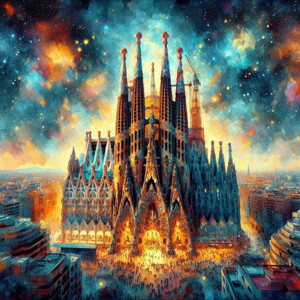 La Sagrada familia Barcelona