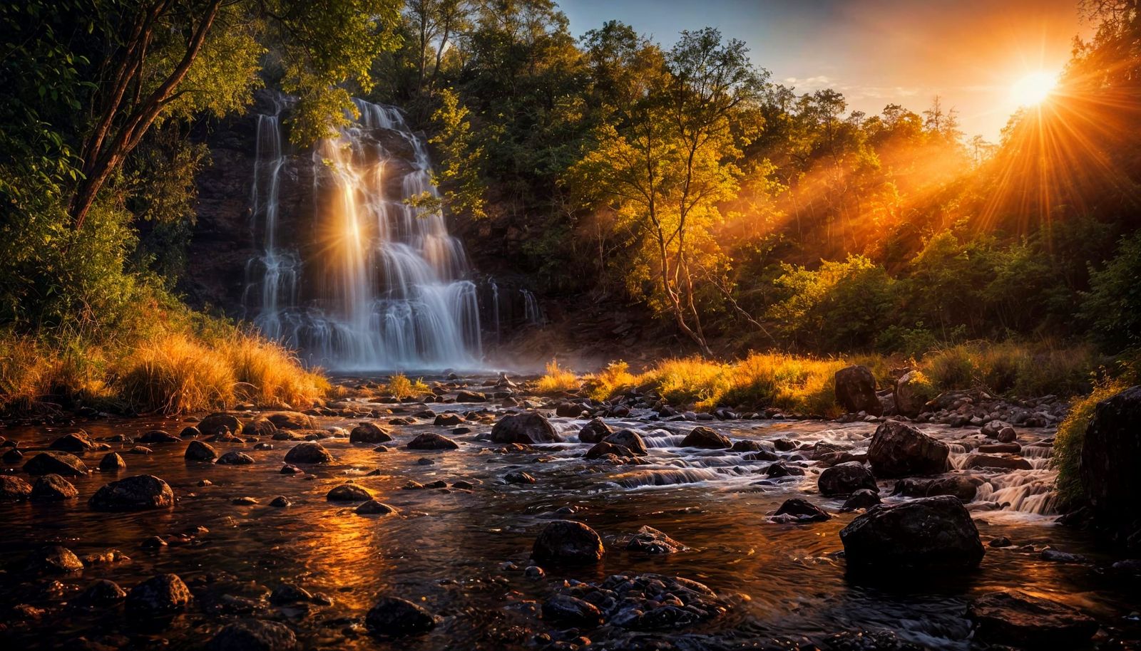 Cascade Falls Valley  by @The Leycer