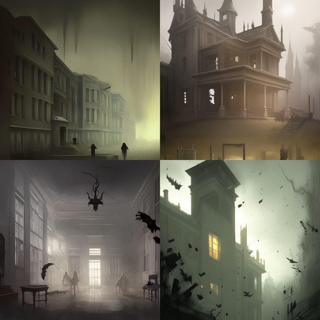Haunted school scary
