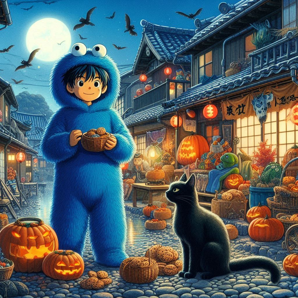 Toro & Manx - Happy Halloween!🎃