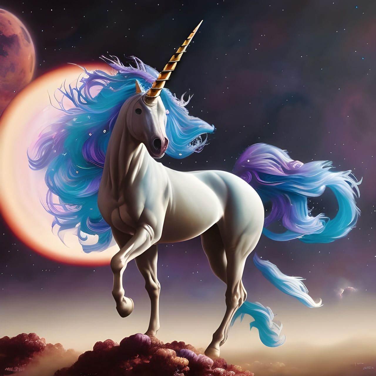 Unicornucopia - AI Generated Artwork - NightCafe Creator