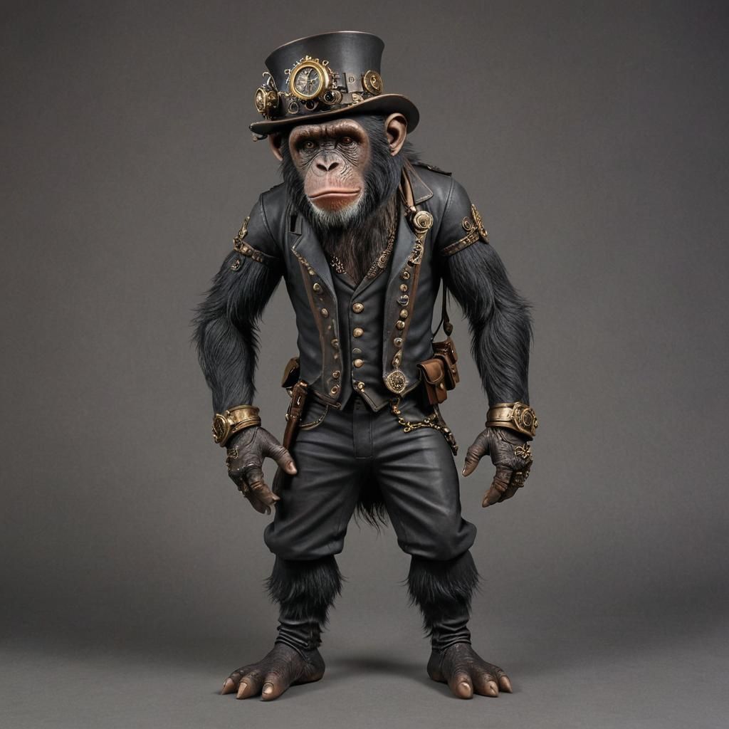 Steampunk Chimp