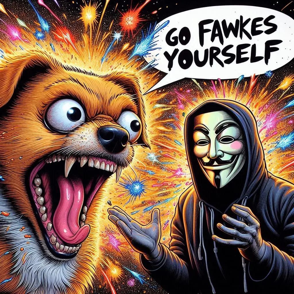 “Go Fawkes Yourself”