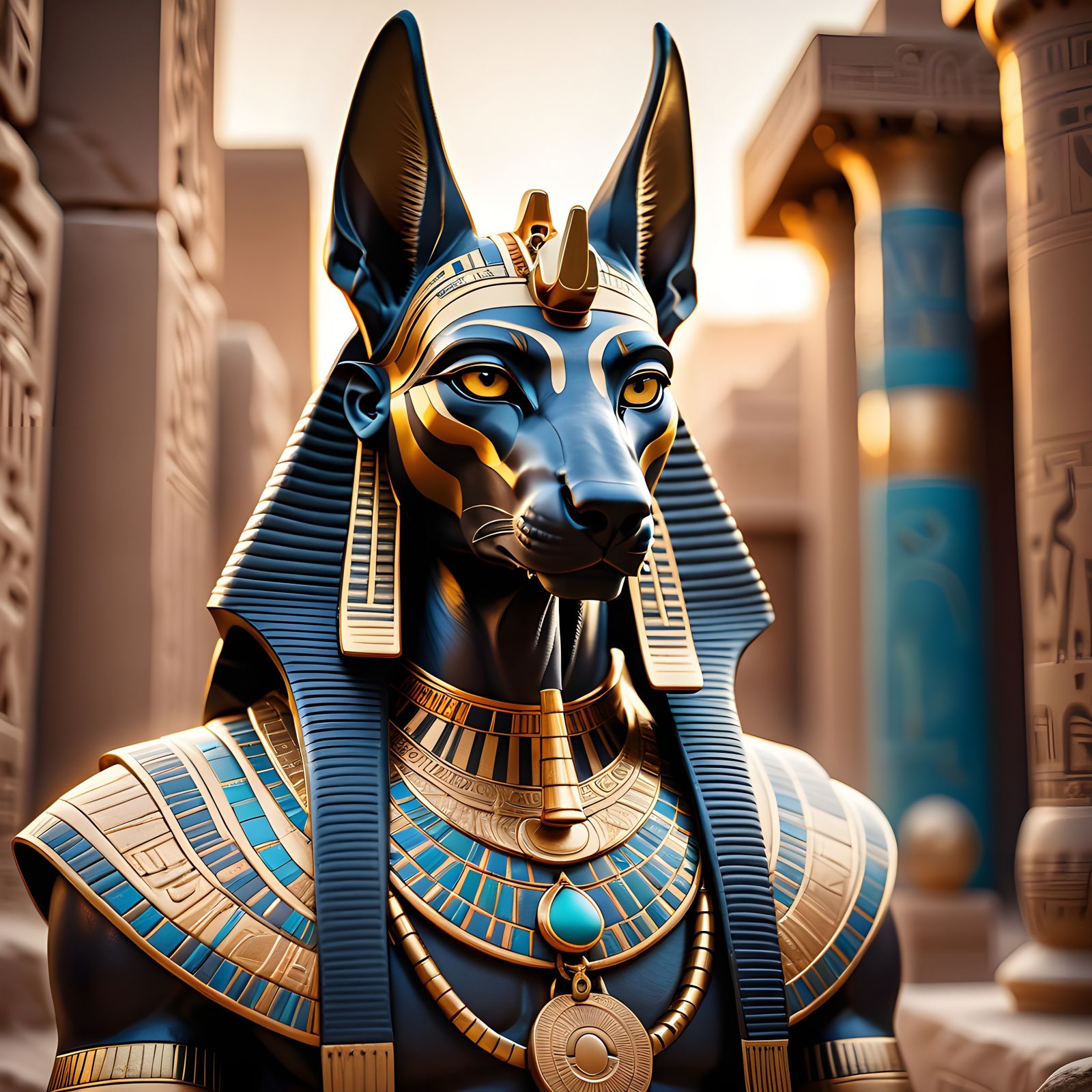 Anubis  by @MoMoMat