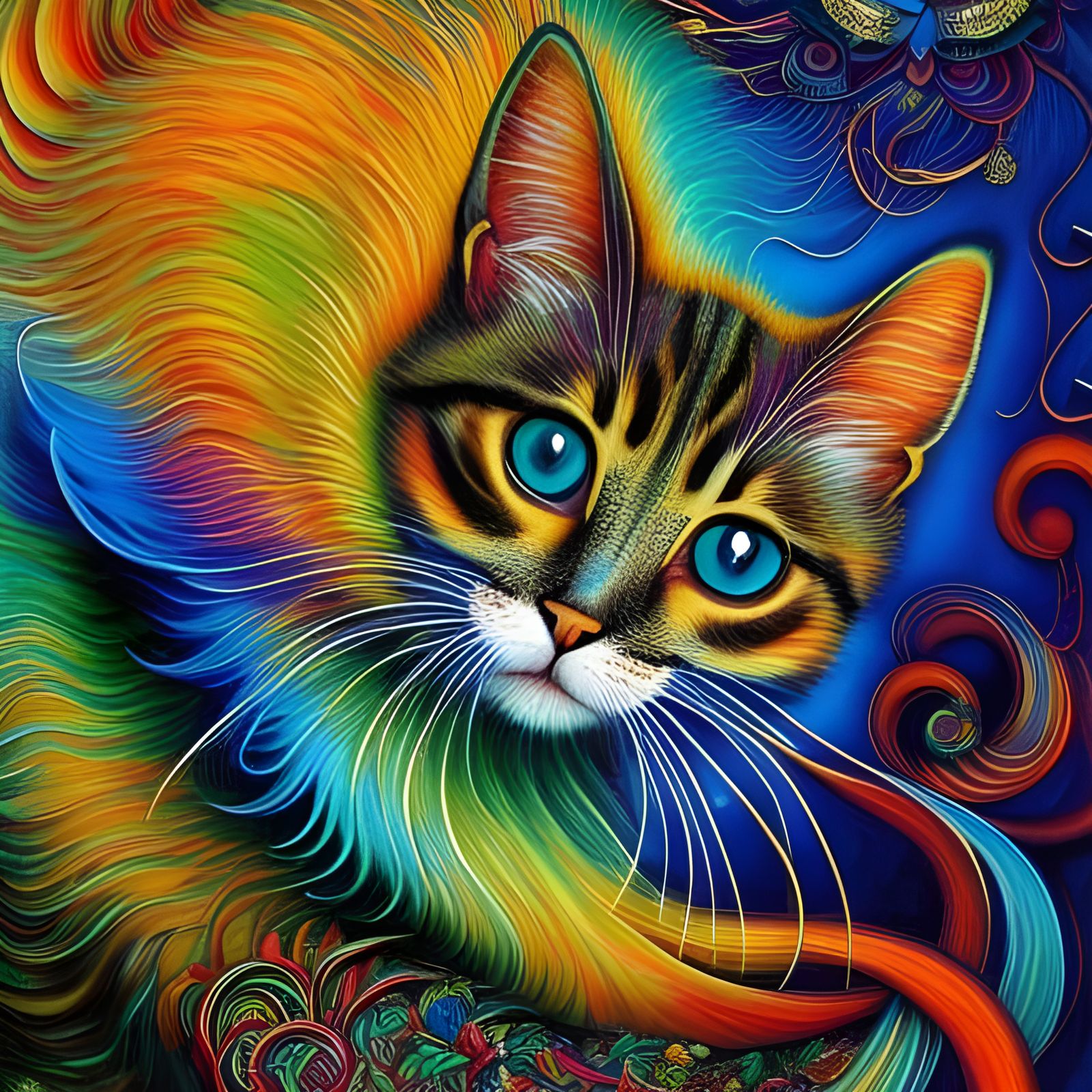 Cat - AI Generated Artwork - NightCafe Creator