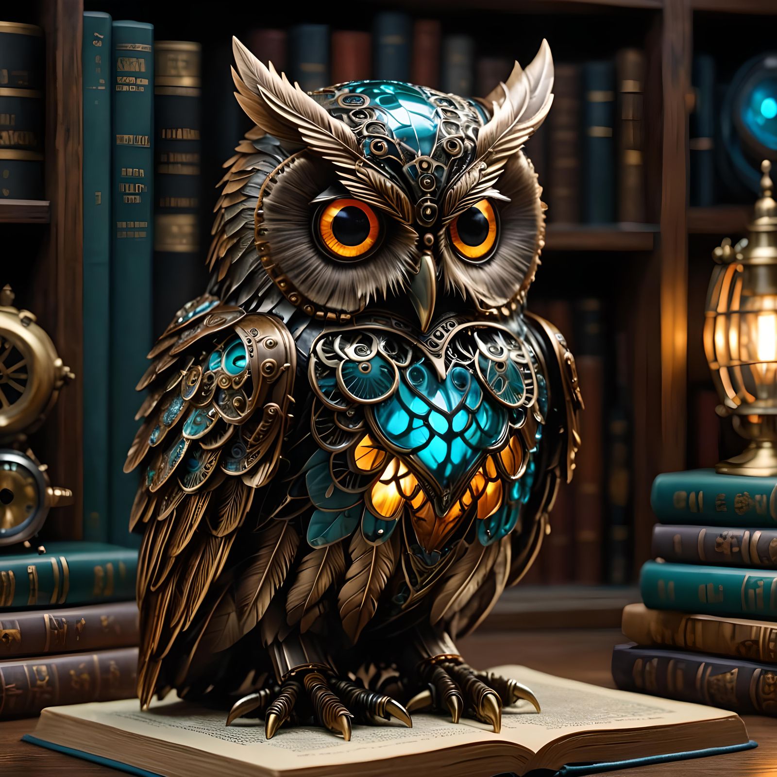 knowing-it-owl  by @Charlotti