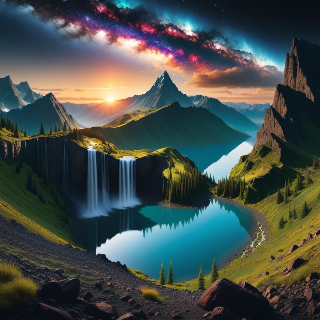 An illusion of time Greg Rutkowski  hyperdetailed 8k resolut...
