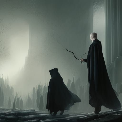 Voldemort with followers