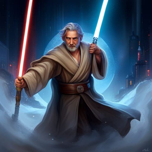 Half Jedi-Half Sith what could go Wrong here? Let's see... - AI ...
