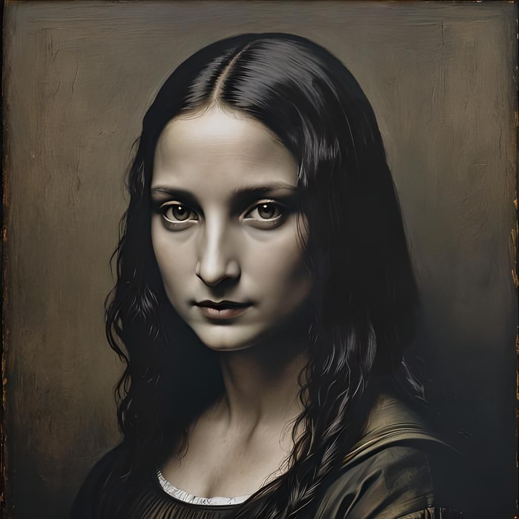 Lisa Gherardini, wife of Francesco del Giocondo. Mona Lisa - AI ...