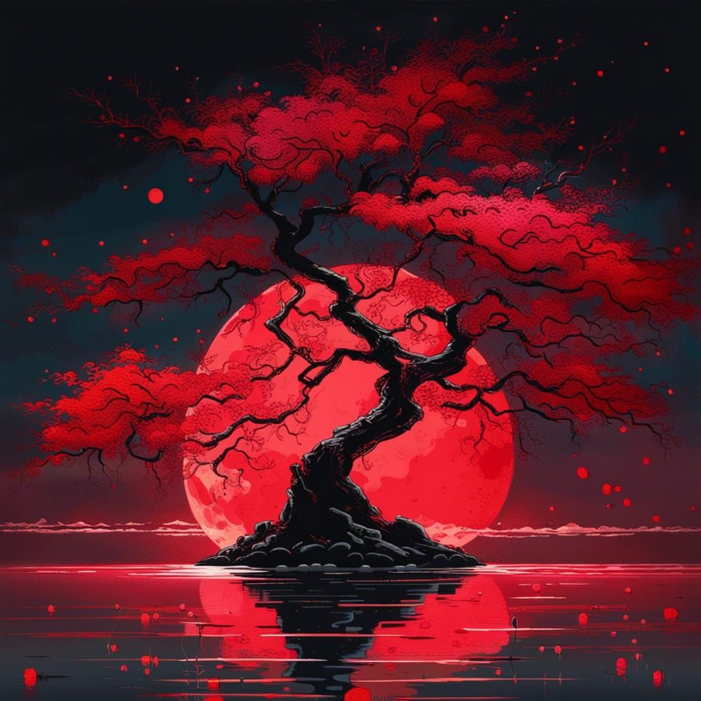 it is red like blood  by @Ramzey