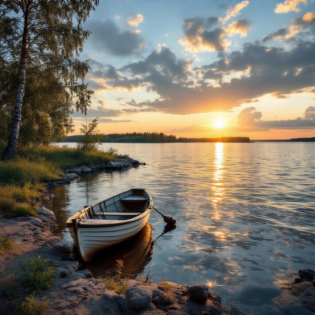 Järvevaade.  by @undefined