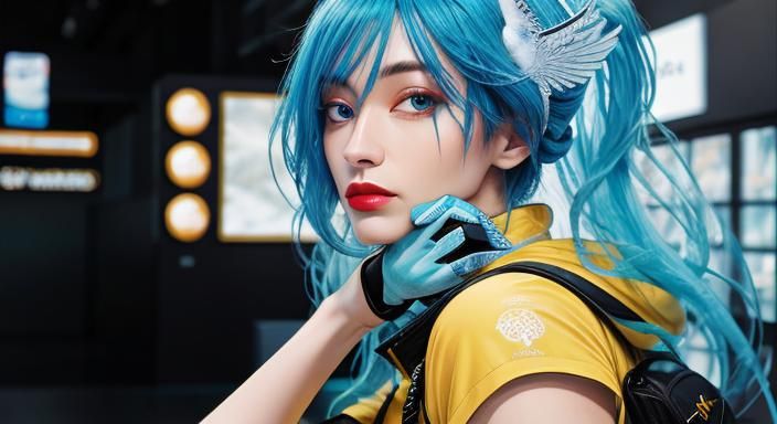 Ice Bird Girl