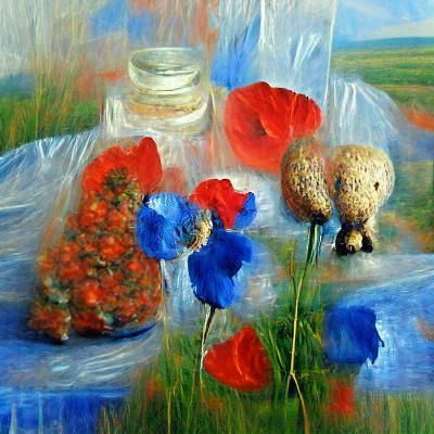 Poppies and cornflowers