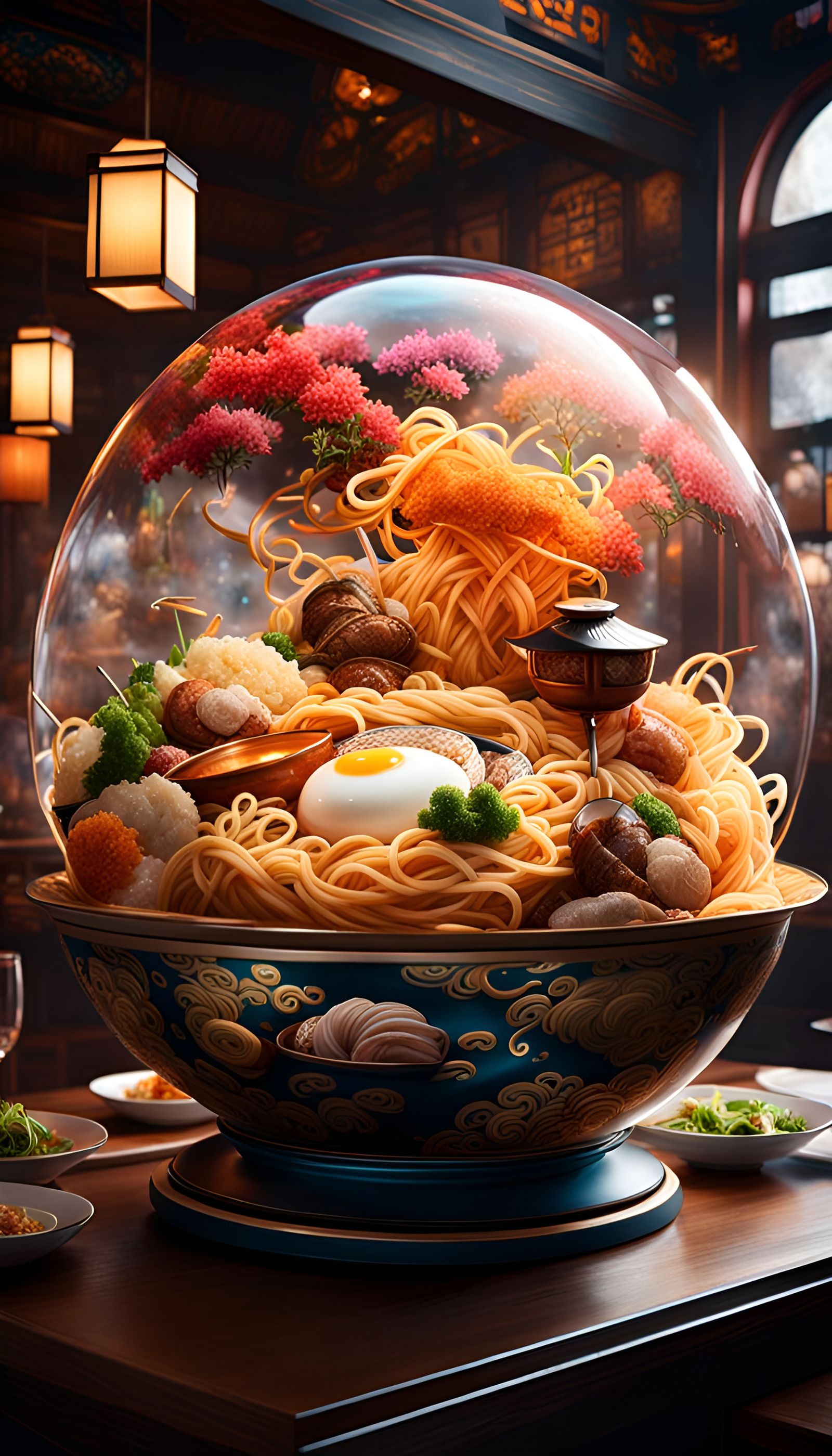 The Ramen Bubble   by @new2ai