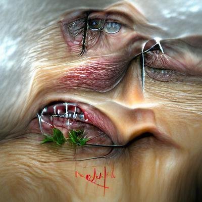 Covid 19 hyperrealism concept art
