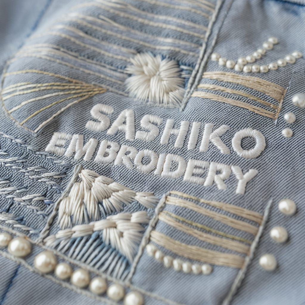 Sashiko Embroidery Art