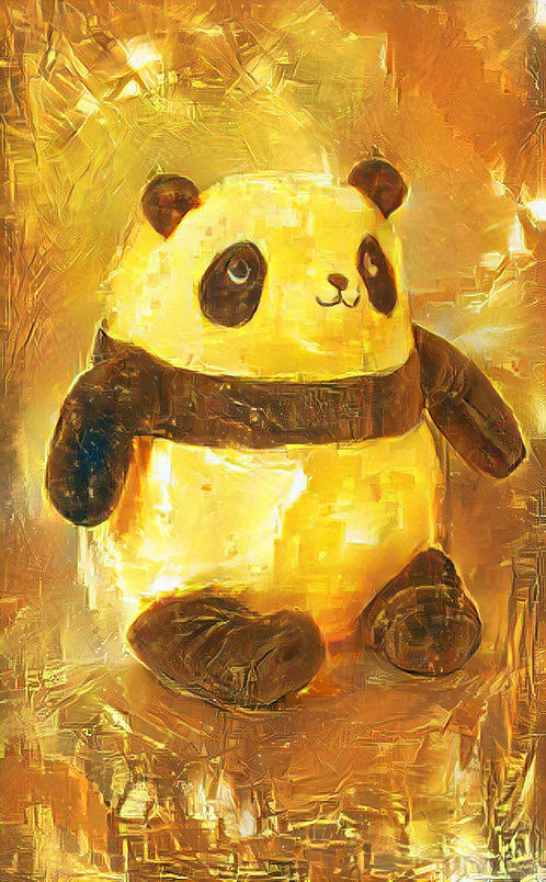 The Golden duck----panda