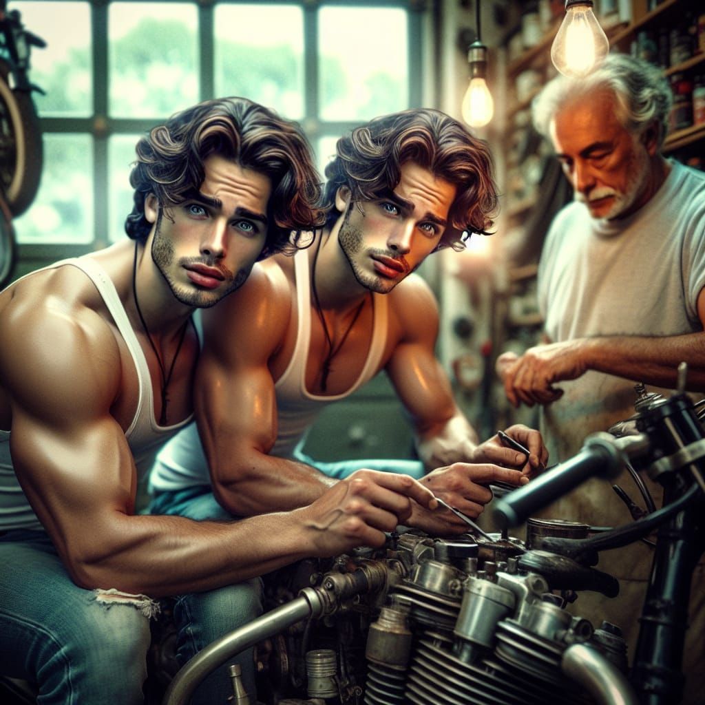 Dad's Garage_NC_Dalle3_PR