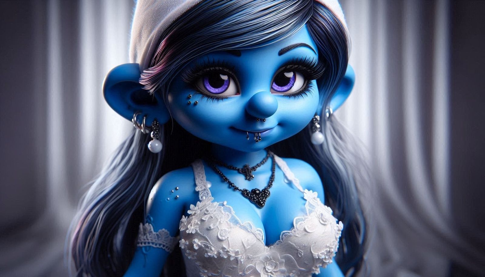 Goth Smurfette