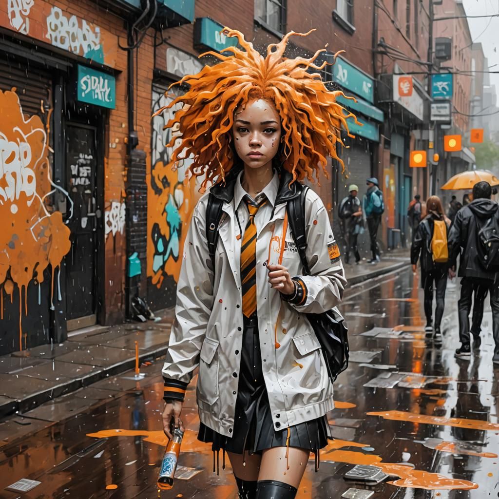 Rainy days   by @Lina