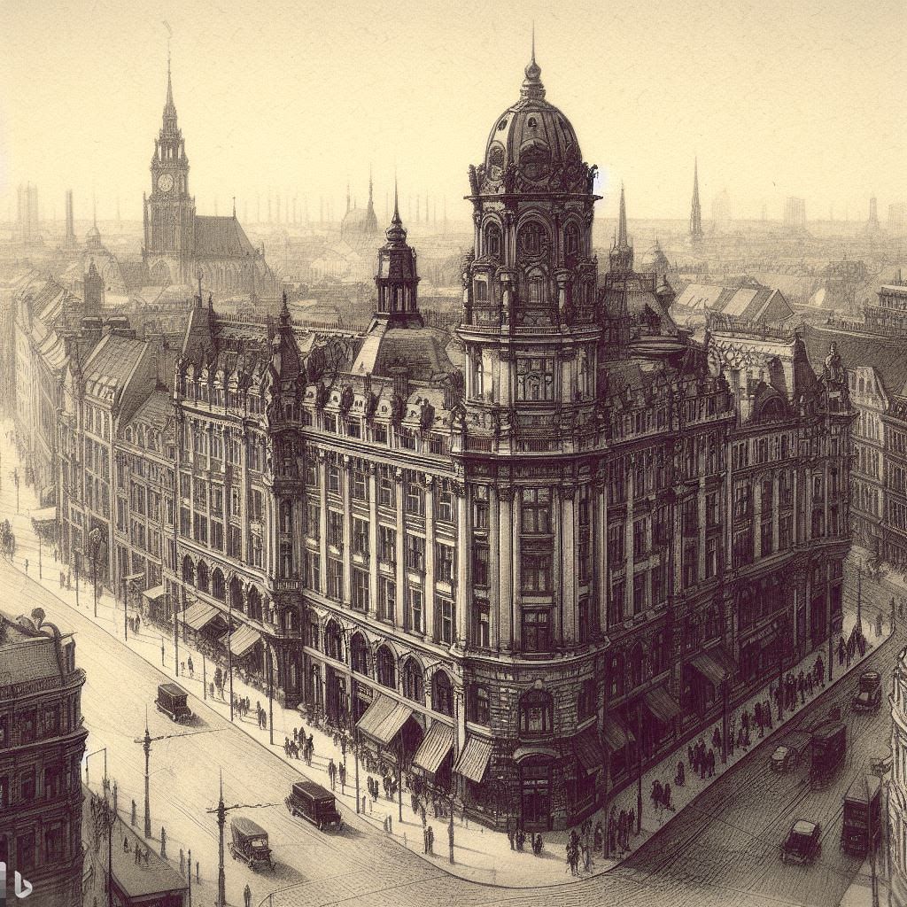 Historical city view