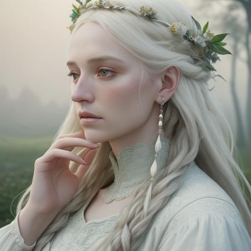 In style of artist Alan Lee