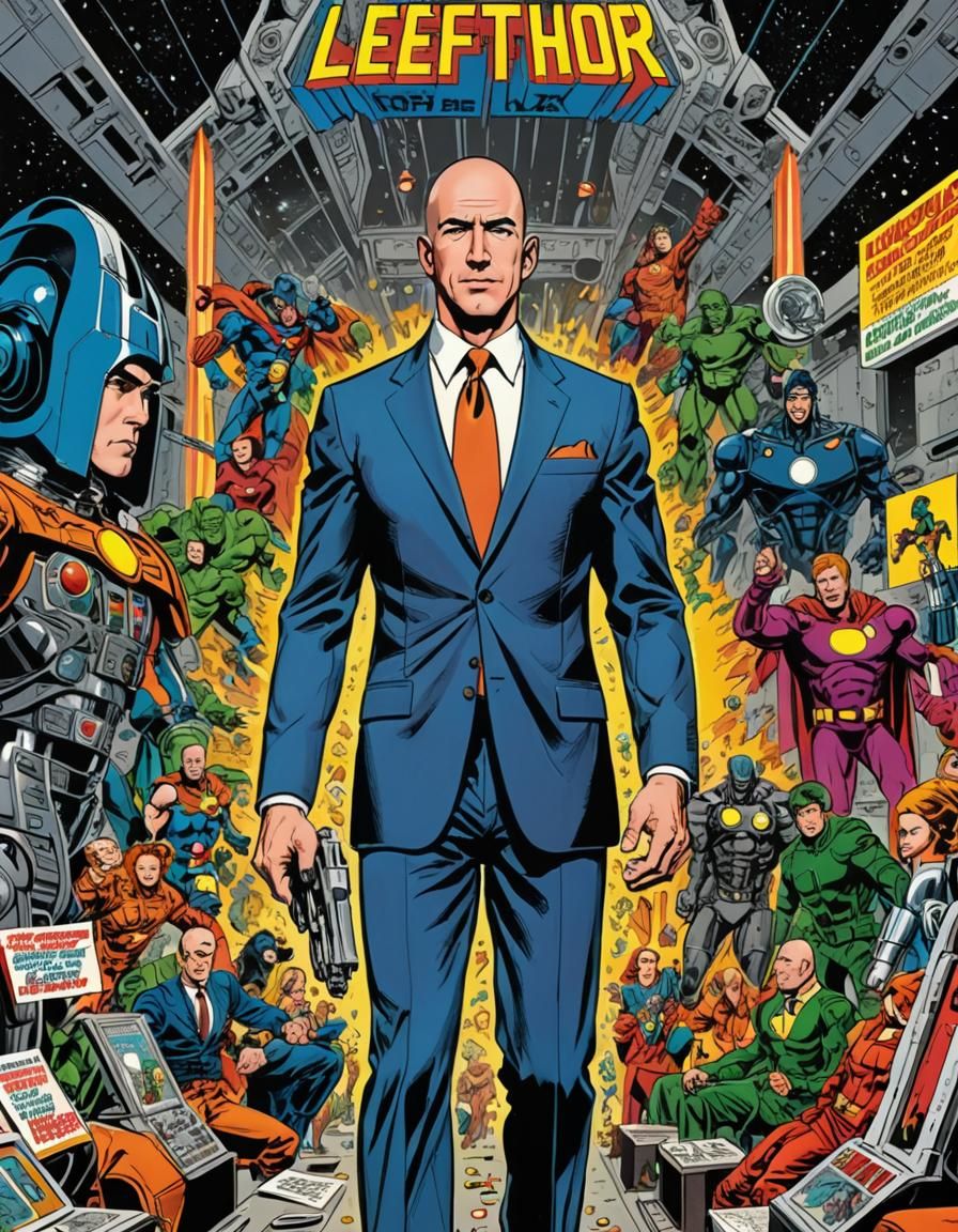 "What if Jeff Bezos was Lex Luthor?"
