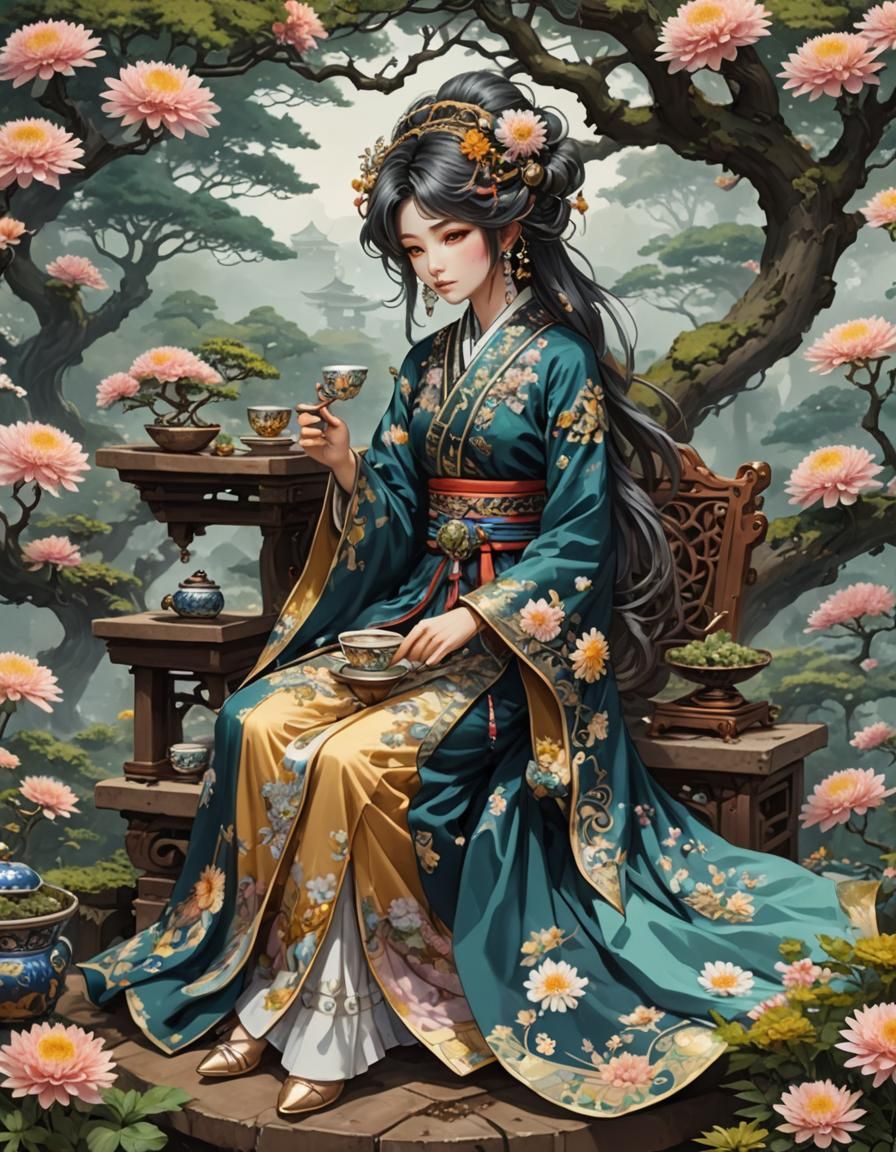 Tea with the trees