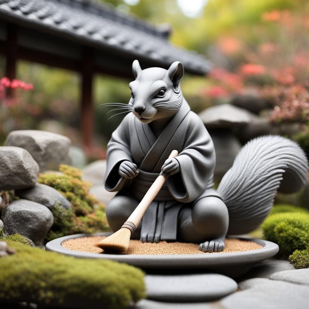 Zen Master Squirrel
