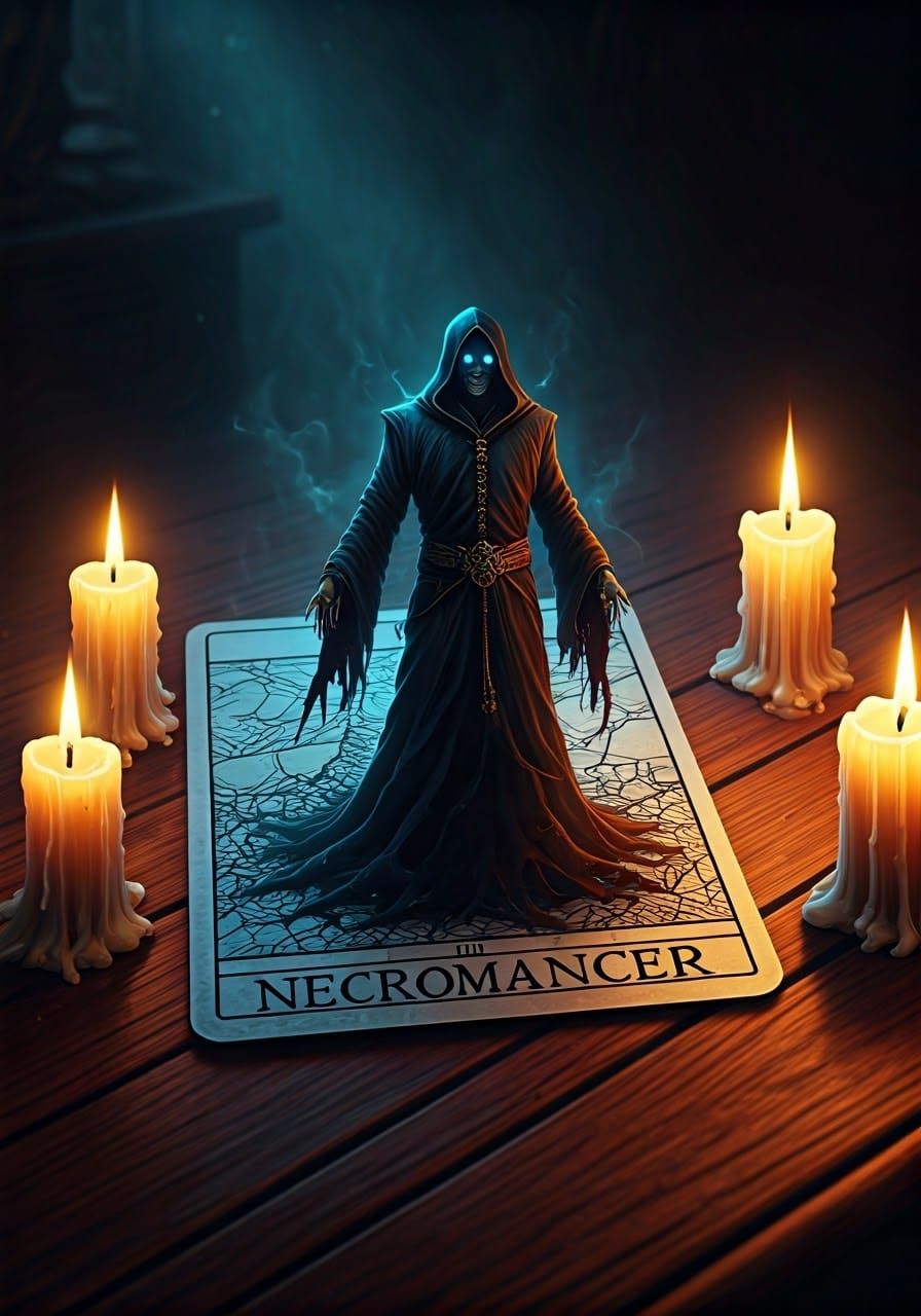 The Living Tarot  - Necromancer 