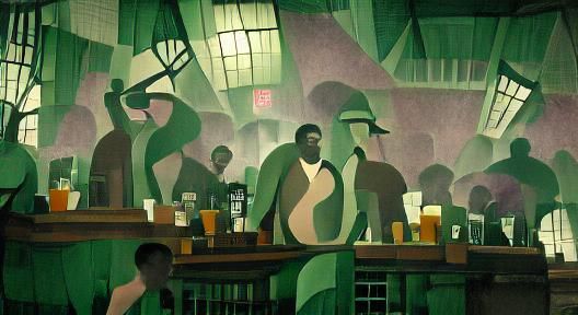 Paddy's Pub by Aaron Douglas