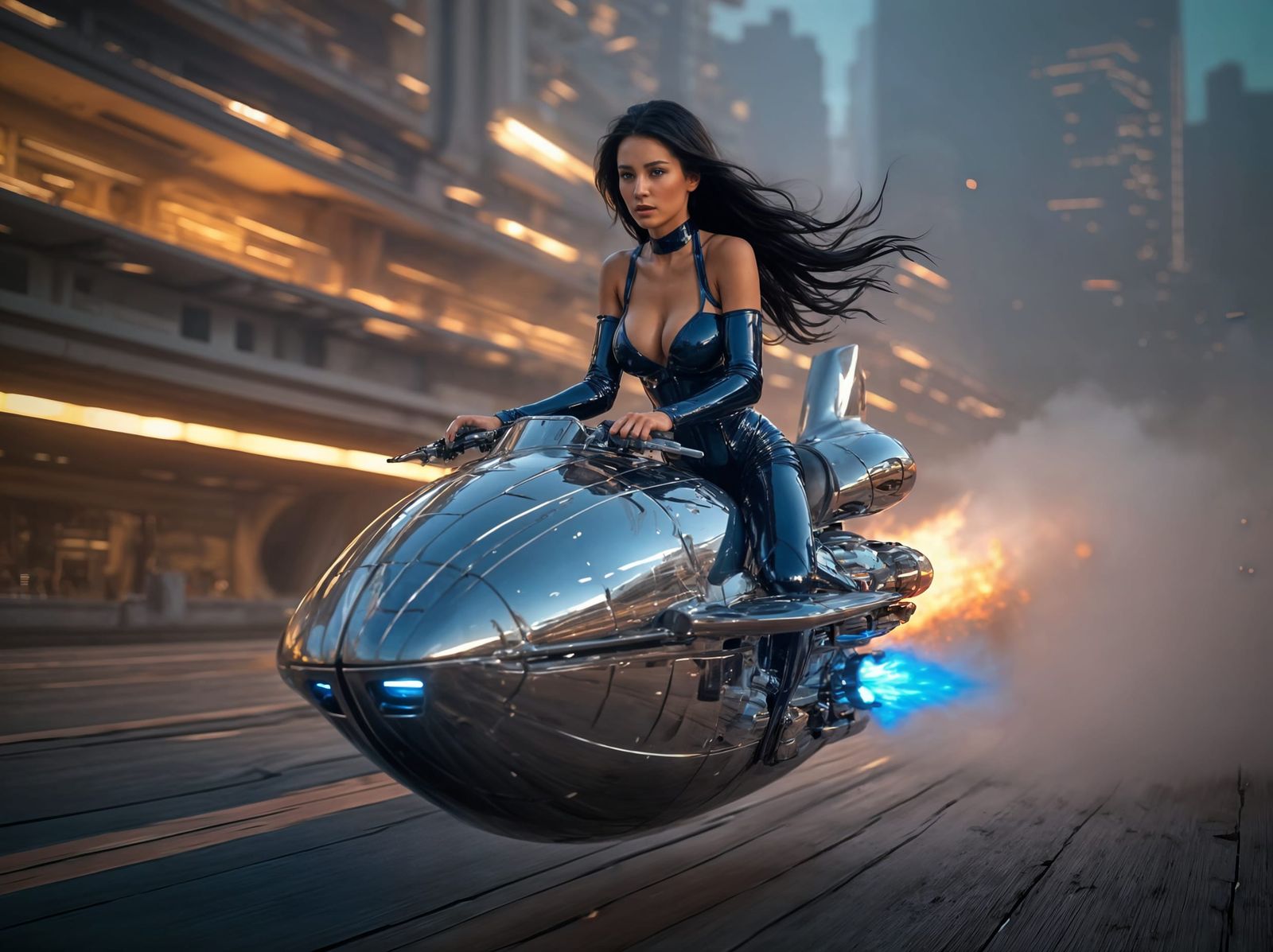 Lana Zabel, Professional Hoverbike Racer