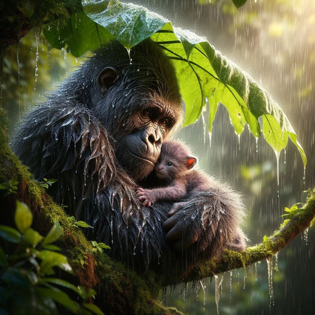 Koko and his kitten 2