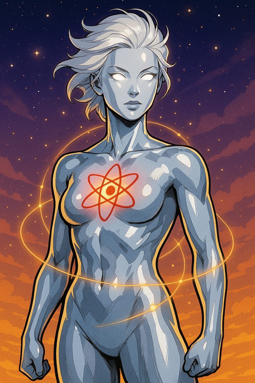 What if he was woman? - Nathalie Adam Captain Atom