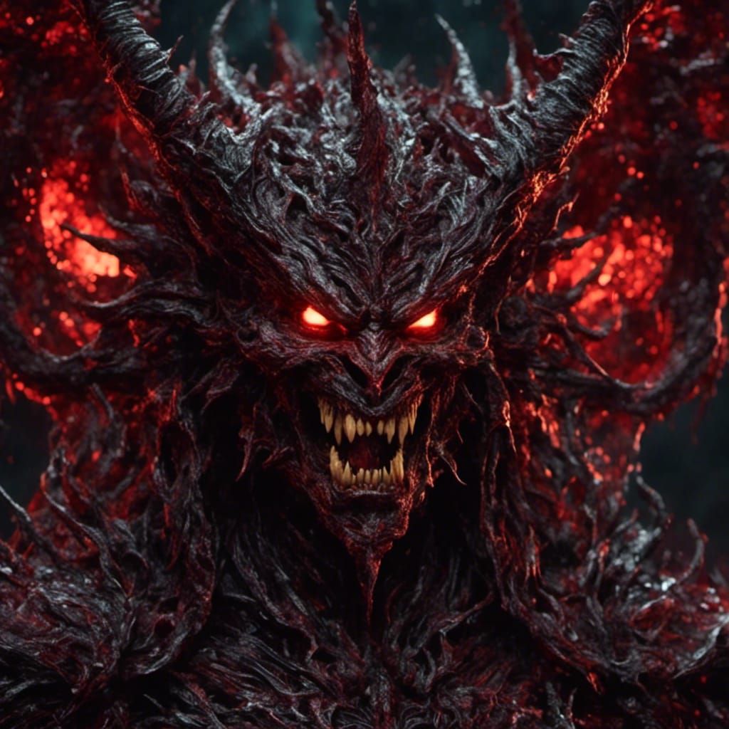 Demon<lora:Cursed:1.0> 