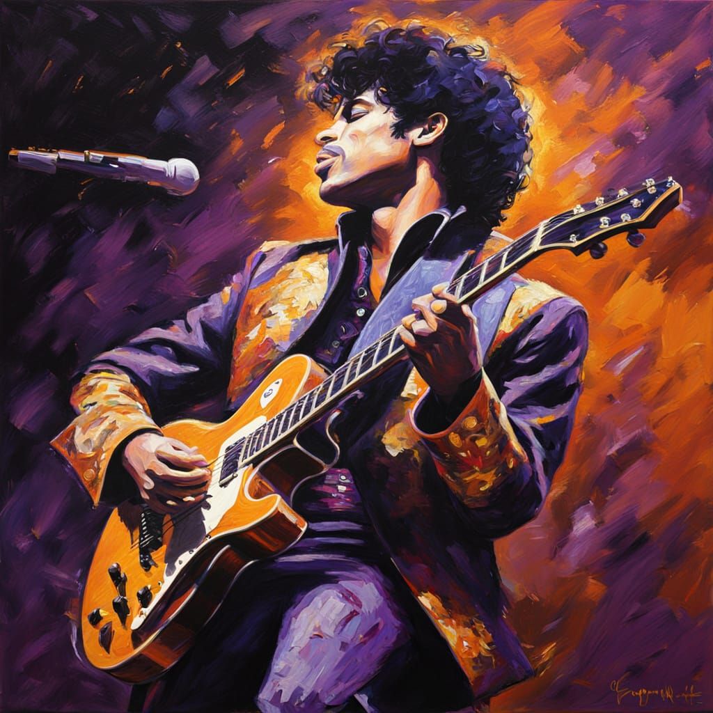 The Prince of Purple…  by @BlueMoon