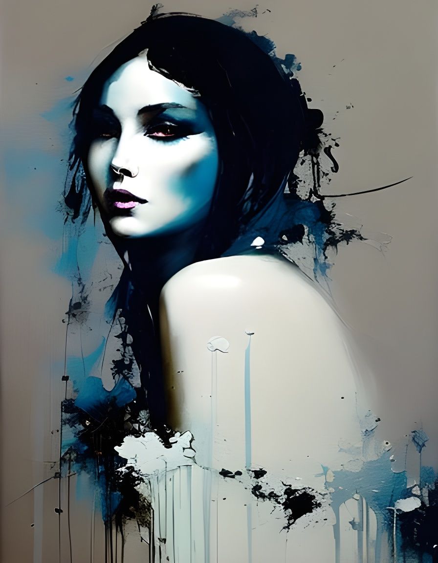 (Artist mix test 2.1) by Jeremy Mann :: Agnes Cecile :: Stasia ...