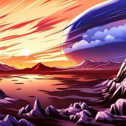 Anime landscape