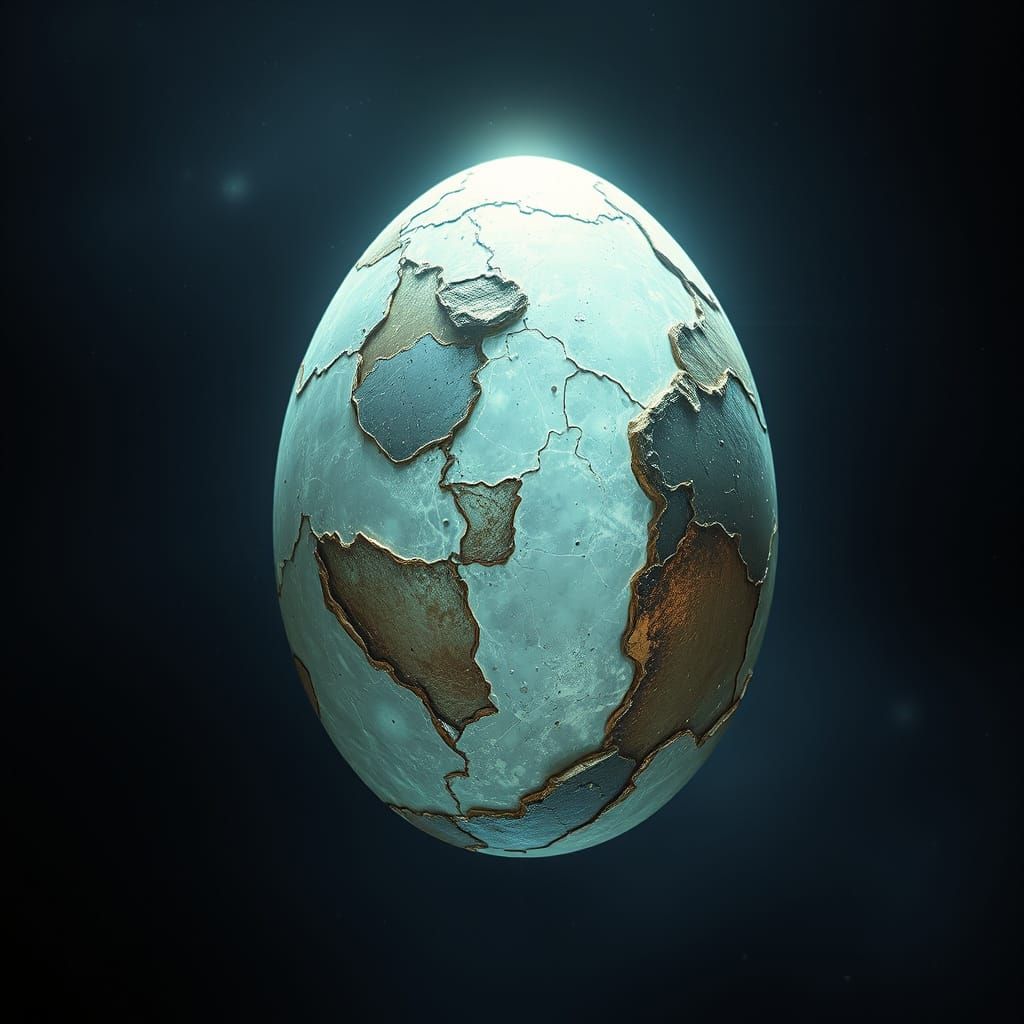 Earth Egg  by @undefined