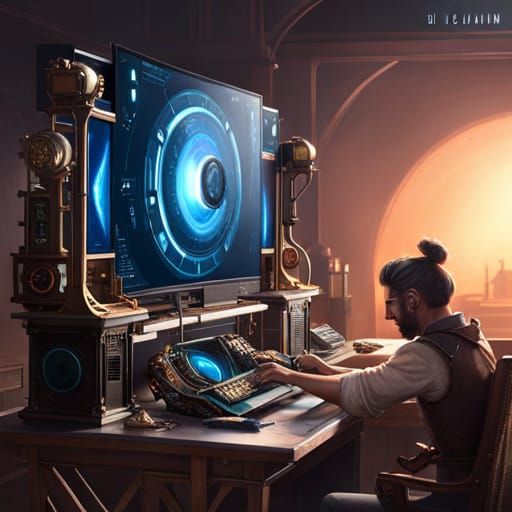 steampunk workshop  by @Vaclava