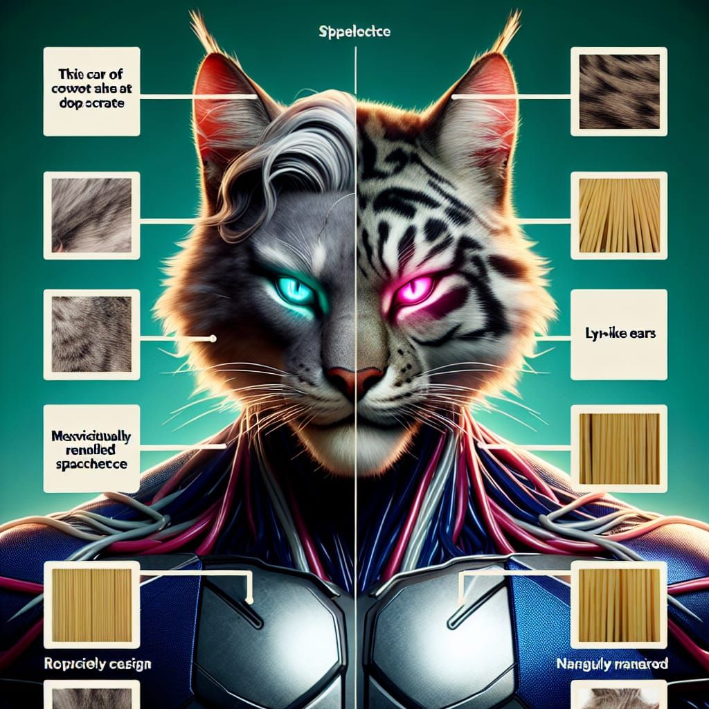 hybrid superhero cat
