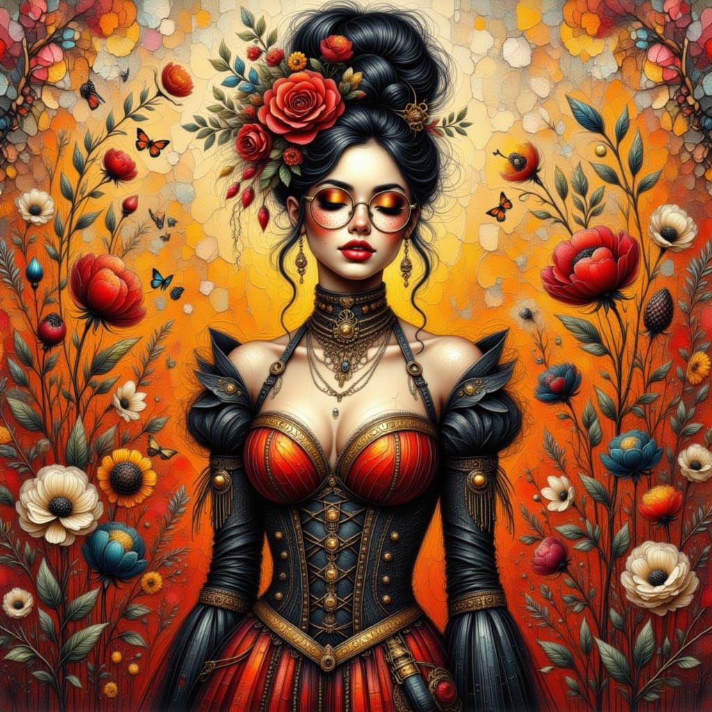 <lora:Hennie Beauties:1.0>