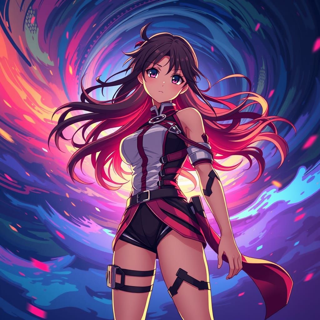 Surreal Cityscape Reflected in River Waters