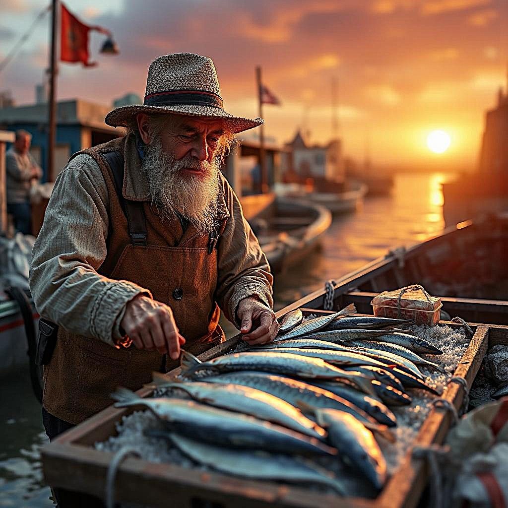 Old fisherman